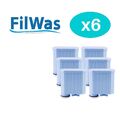 6 x FilWas Wasserfilter passend für Philips 3100 /4000 / 5000 /5400 Serie