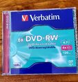 1x Verbatim DVD-RW Rohlinge 4,7GB 6x speed