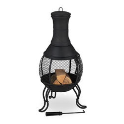 Terrassenofen Gartenkamin Aztekenofen Chimenea Feuerstelle Außenkamin Inkaofen