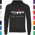 Serienmörder Clown Halloween Horror Jason Freitag der 13 Gruselig Herren Hoodie