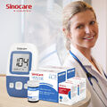 Sinocare AQ-Angel Blutzuckermessgerät Kit 1 Monitor + 100 Teststreifen mg/dl