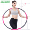 Hula Hoop Reifen Bauchtrainer Fitness Ring Training Massage Schaumstoff 8 Teile