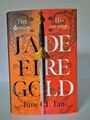 Jade Fire Gold, June CL Tan, Signed Bookplate, Illumicrate Editon