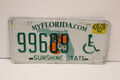 USA NUMMERNSCHILD USA FLORIDA HANDICAP HANDICAPPED LICENSE PLATE SUNSHINE STATE