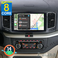 8 Core 4+64GB Android14 Carplay Autoradio Für VW Sharan 7N1 7N2 Seat Alhambra