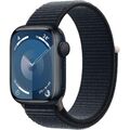 Apple Watch Series 9 Sport Loop 41 mm Aluminium GPS Smartwatch mitternacht WLAN