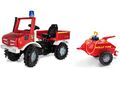 RollyToys Anhänger für Tretfahrzeuge John Deere Tankwagen, mit Pumpe + Spritze