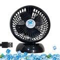 Tischventilator USB leise Ventilator tisch Mini standventilator Fan Lüfter 3W