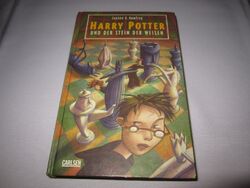 Harry Potter und der Stein der Weisen, gebundene Ausgabe, Joanne K. Rowling