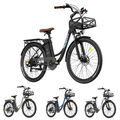 FAFREES 26 Zoll Elektrofahrrad E-Bike 20,3AH 250W 36V Pedelec Damen e City bike