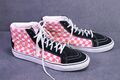 Vans Old Skool Doren S Hi Sneaker schwarz weiß rot Checkerboard Gr. 42,5 CH2-146