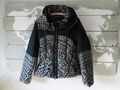 Desigual Winterjacke in Schwarz /Grau Gr. 36