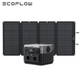 ECOFLOW RIVER 2 MAX PowerStation 1000W Max Tragbarer Generator mit Solarpanel