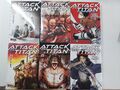 Attack On Titan Manga Schuber 1-5; 23-31 + GRATIS SpinOff No Regrets Band 1,2 