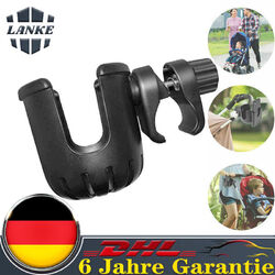 2 in1 Getränkehalter Kinderwagen Zubehör Buggy Universal Flaschenhalter Fahrrad