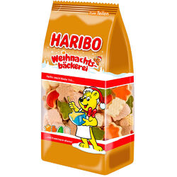 HARIBO Weihnachtsbäckerei Fruchtgummi 250,0 g