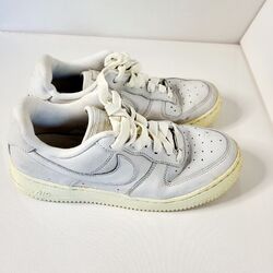 Nike Air Force 1 Sage Low Größe Uk 6 Weiß Chunky Plateau Leder AR5339-100 