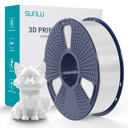 SUNLU PLA PETG PLA+ SILK TPU ASA Filament 3D-Drucker 1,75mm 1KG/0.9KG Schwarz💥⏳10% Rabatt Code: OPTIMAL