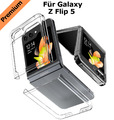 Schutzhülle für Samsung Galaxy Z Flip 5 Transparent Case Handyhülle Cover Hülle