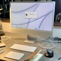 Apple iMac 24" 4,5K All in One - Apple M1 CPU/GPU 256GB 8GB silber - nur Gehäuse