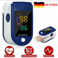 Finger Pulsoximeter Sauerstoff Puls Blut Messgerät SpO-2 Oximeter Pulsoxymeter-