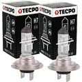 2x TECPO H7 HALOGEN GLÜHBIRNEN 12V 55W PX26d AUTO-LAMPEN SET SCHEINWERFER