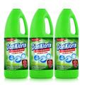 DanKlorix Hygiene-Reiniger Grüne Frische 1,5L - Mit Aktiv-Chlor (3er Pack)