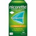 NICORETTE 2 mg freshfruit Kaugummi 105 St PZN01639595