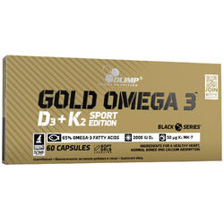 Olimp Gold Omega 3 D3 + K2 Sport Edition 60 Kapseln