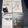 Haruki Murakami 4 Bücher Sammlung Der Elefant Kafka am Ufer Blinde Weide