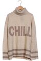 Oui Pullover Damen Strickpullover Strick Oberteil Gr. EU 38 Wolle Beige #d9vpkk6