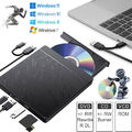 Externe CD DVD Laufwerk RW Brenner Slim USB 3.0 Extern Für Laptop Desktop HP Mac