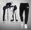 BMW Car Logo Print Herren Jacke Jogginghose Casual Sport Hoodie Top Hosen Set DE