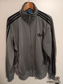 Adidas Firebird OG Jacke Herren Silber schwarz Gr.L Retro Vintage