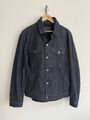 Levi’s Jeansjacke "Commuter" mit Kapuze dunkelblau Large *** einmal getragen ***