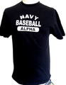 Herren T-Shirt doppellagig Wende T-Shirt grau marineblau ALPHA Industries