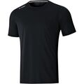 JAKO Herren T-Shirt Run 2.0  Schwarz Joggen Laufen Walken Running 6175