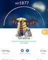 Pokémon Go Giratina Legendary / Legendär Pogo