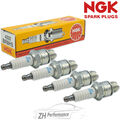 4x NGK 4322 BR8HS Zündkerze für Hercules KTM Malaguti Piaggio Sachs Yamaha