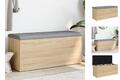 Sitzbank Mit Stauraum Sonoma Eiche 102x42x45 Cm Spanplatte