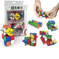 Rubik's Cube Magic Star 2-teiliges Set 3D-Puzzle Lösen des Geistes Spiel Brainteaser Spielzeug