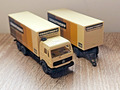 Wiking 1:87 Mercedes Benz Lastzug " Grauthoff Wohnen und leben mit Holz "