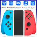 2er Set Wireless Game Controller für Nintendo Switch / Switch Lite - Blau+Rot