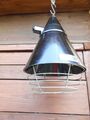  Bakelit Lampe Stalllampe Hängelampe Wärmelampe Industrie Design DDR Loft 