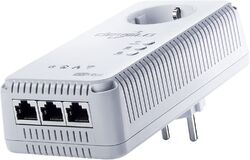 Devolo dLAN 500 AV Wireless+ Powerline LAN-Adapter (WLAN / WIFI)  Einzeladapter