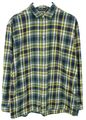 Tommy Hilfiger Jeans Regular Fit Shirt Herren 2XL Flanell Plaid Geknöpft Spread