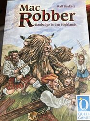 Spiel Mac Robber - Raubzüge in den Highlands von Queen Games *** Top Zustand ***