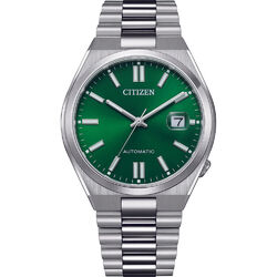 Citizen Tsuyosa Silber Herren Armbanduhr NJ0150-81X