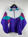 Vintage Jako Jacke - Retro Trainingsjacke -Sweatshirtjacke -Oldschool-90s- Gr. S