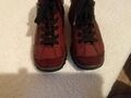 Rieker Stiefelette , Boots, Schuhe, Winter, Gr. 36, Rot- Schwarz, antirutsch